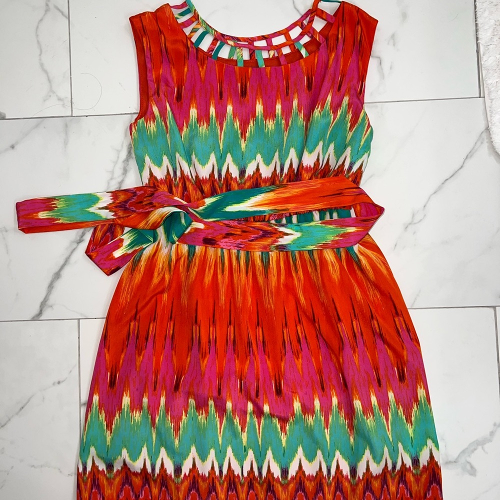 girls colorful dress